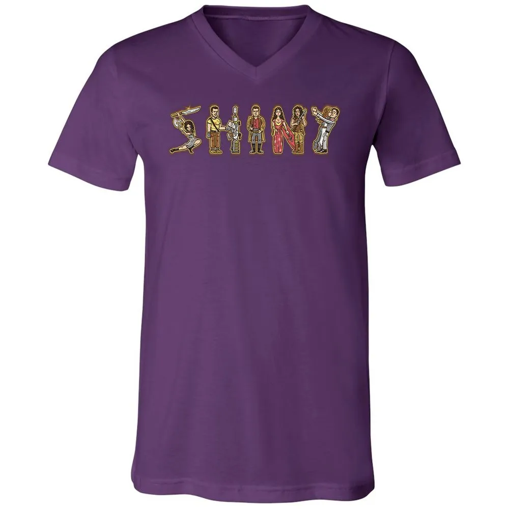 Unisex V-Neck T-Shirt - JM98U8KT - Team Purple - 9