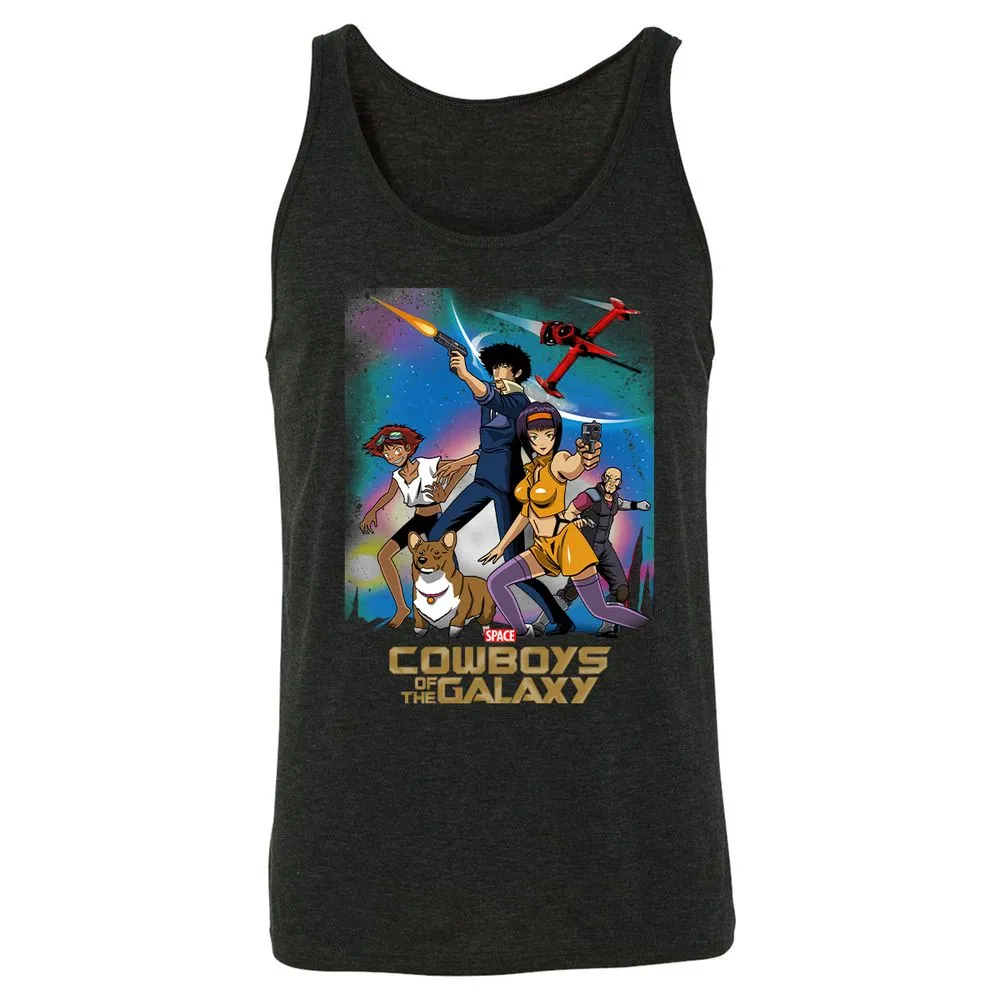 Unisex Jersey Tank - 61HFR3KN - Charcoal Black Triblend - 5