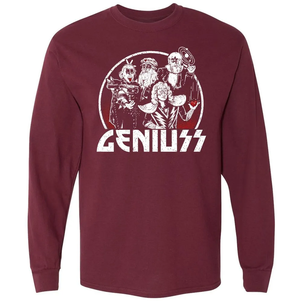 Long Sleeve T-Shirt - ALT2A96P - Maroon - 11