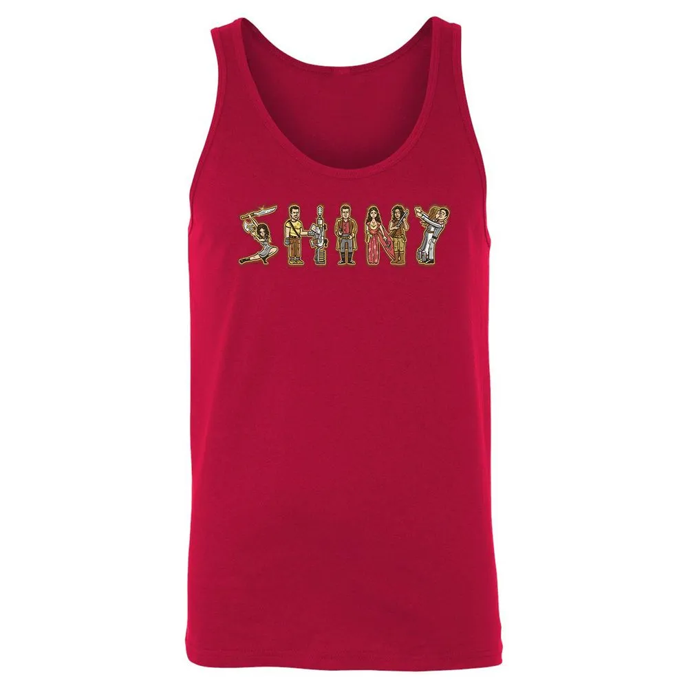 Unisex Jersey Tank - K5ML1KXJ - Red - 11