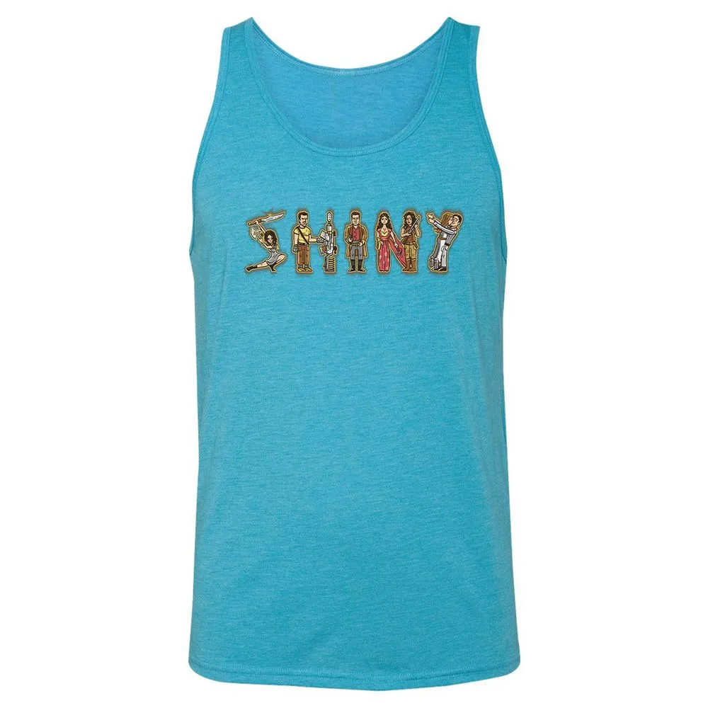 Unisex Jersey Tank - K5ML1KXJ - Aqua Triblend - 3