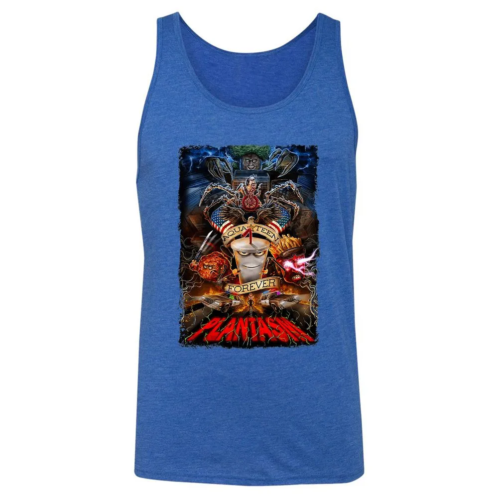 Unisex Jersey Tank - TKJ3D98W - True Royal Triblend - 12