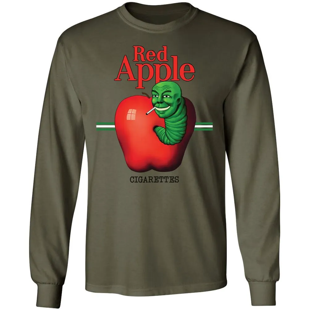 Long Sleeve T-Shirt - 4ZFX1TLY - Military Green - 16