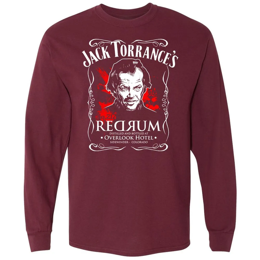 Long Sleeve T-Shirt - 8QLK8NRC - Maroon - 11
