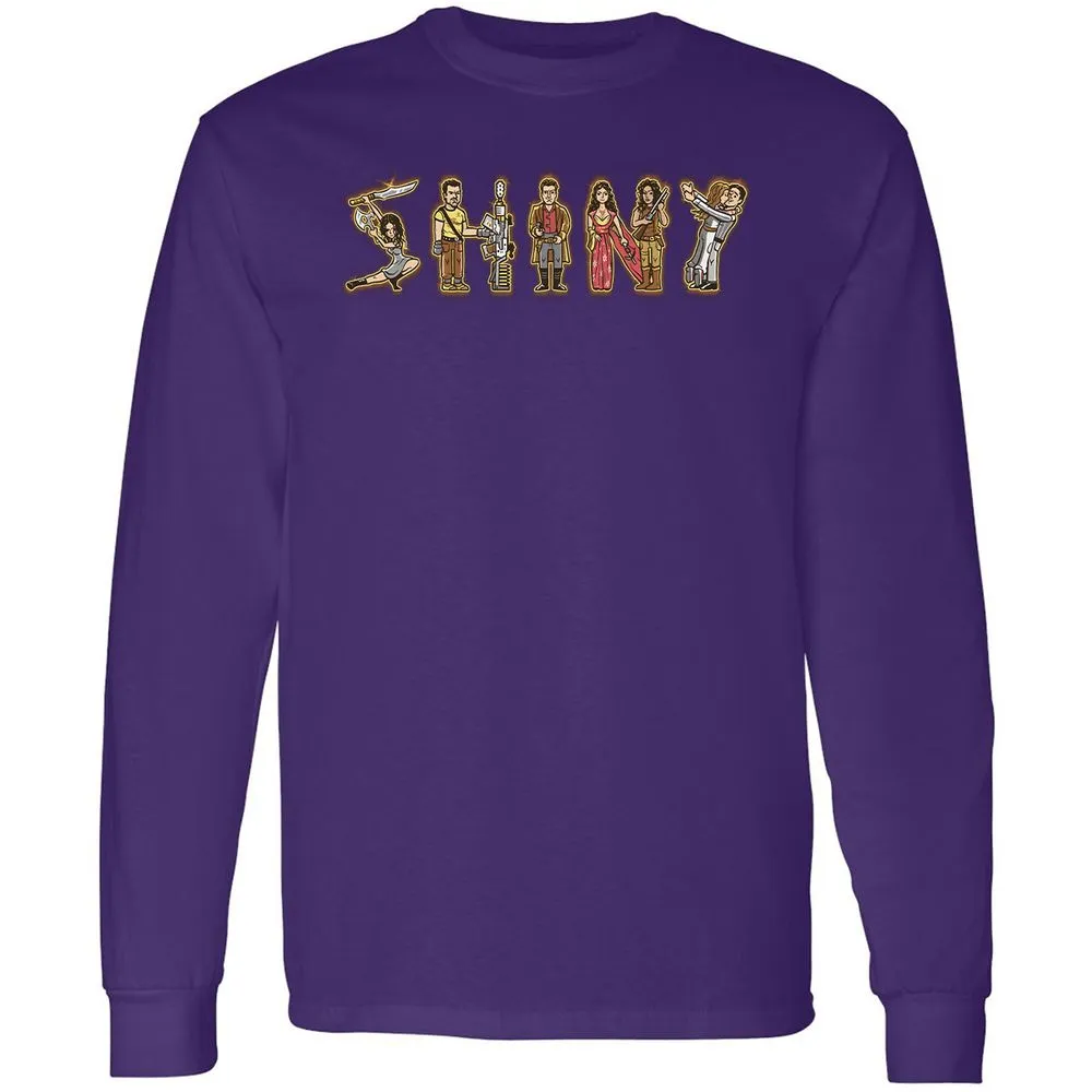 Long Sleeve T-Shirt - YWMXUU5K - Purple - 13