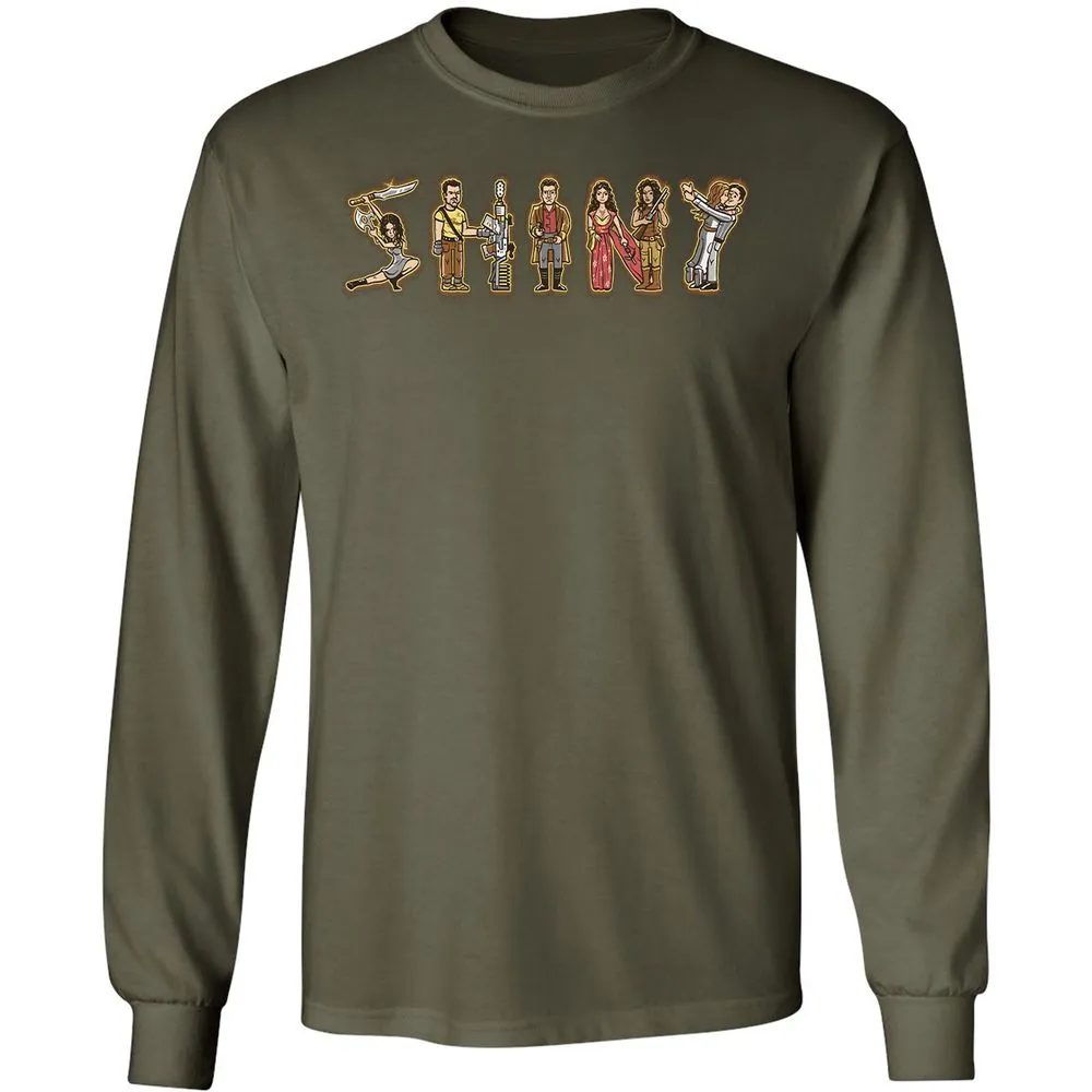 Long Sleeve T-Shirt - YWMXUU5K - Military Green - 16