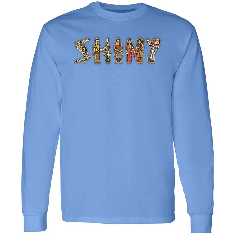 Long Sleeve T-Shirt - YWMXUU5K - Carolina Blue - 12