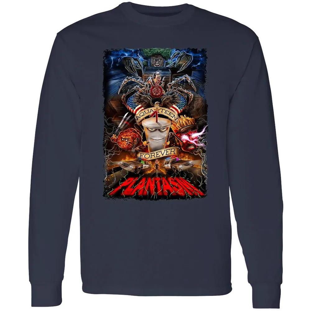 Long Sleeve T-Shirt - FKM8GW5N - Navy - 2