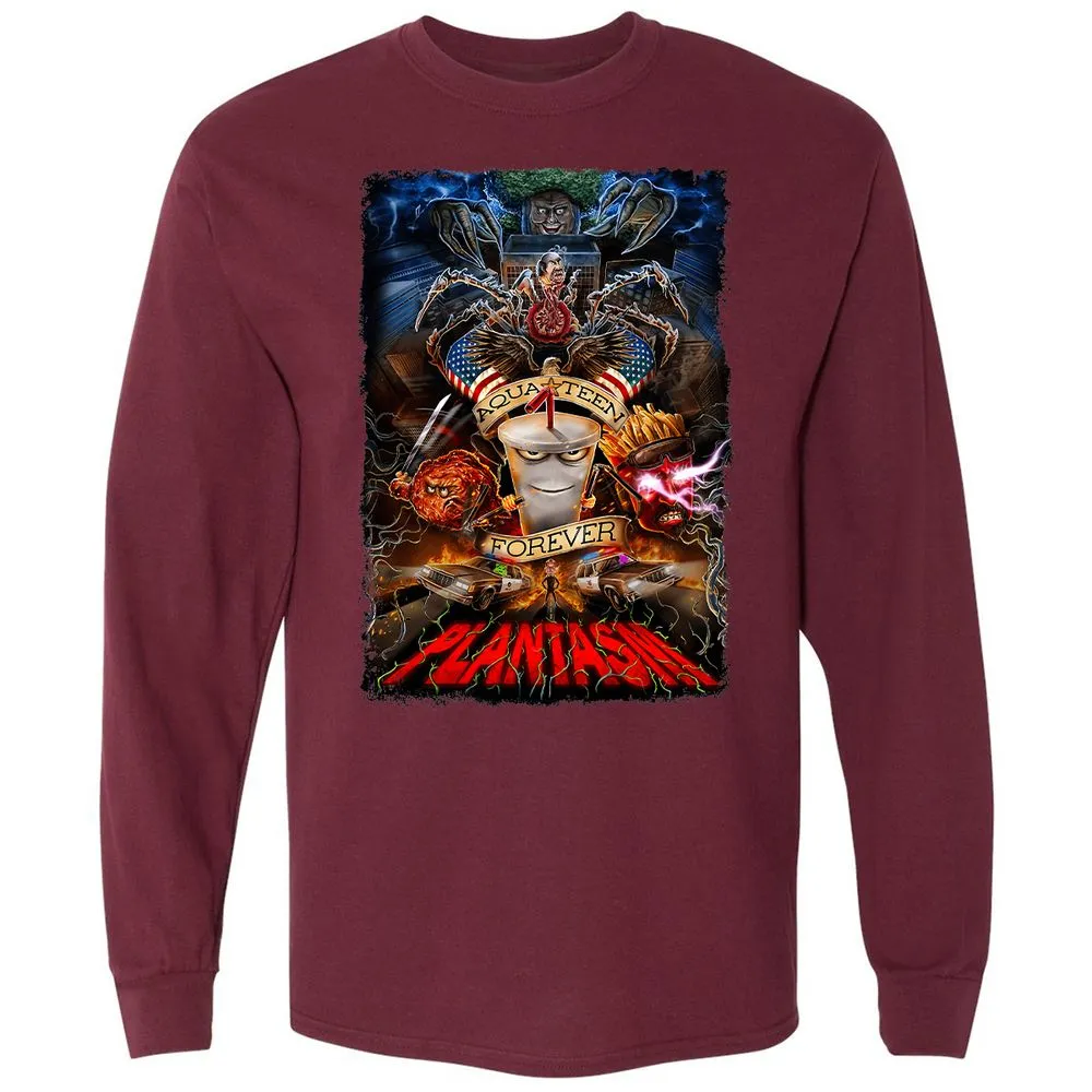 Long Sleeve T-Shirt - FKM8GW5N - Maroon - 11