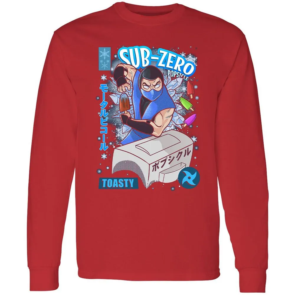 Long Sleeve T-Shirt - 1B5AEQ54 - Red - 14