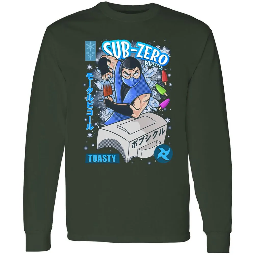 Long Sleeve T-Shirt - 1B5AEQ54 - Forest Green - 4