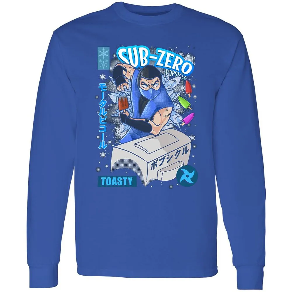 Long Sleeve T-Shirt - 1B5AEQ54 - Royal - 8