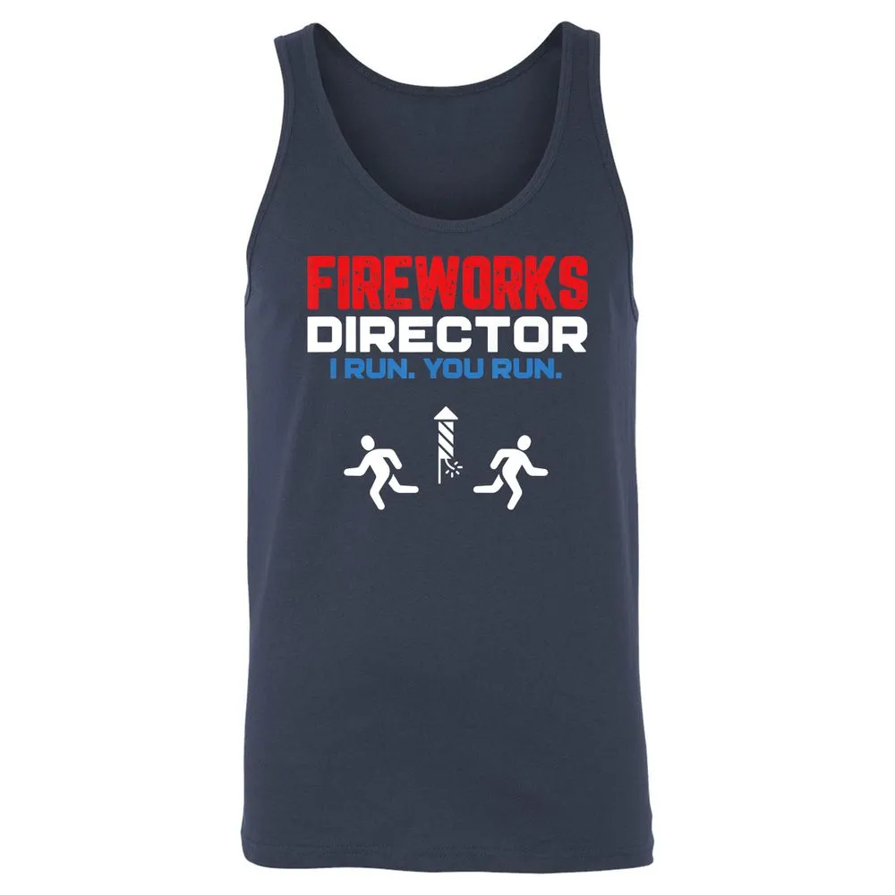 Unisex Jersey Tank - AV9ELU4W - Navy - 2