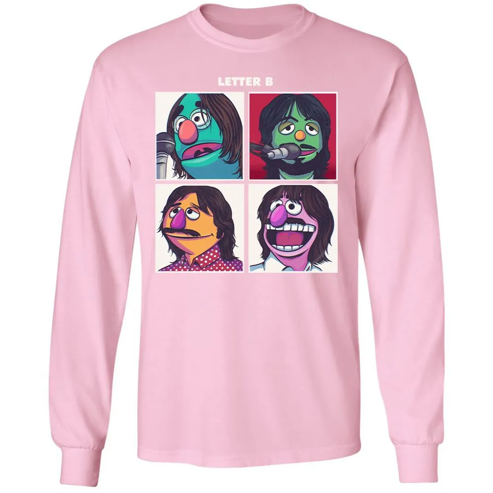 Long Sleeve T-Shirt - RQVWHMEG - Light Pink - 3