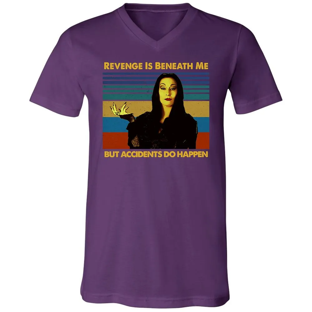 Unisex V-Neck T-Shirt - E3VFPG51 - Team Purple - 9