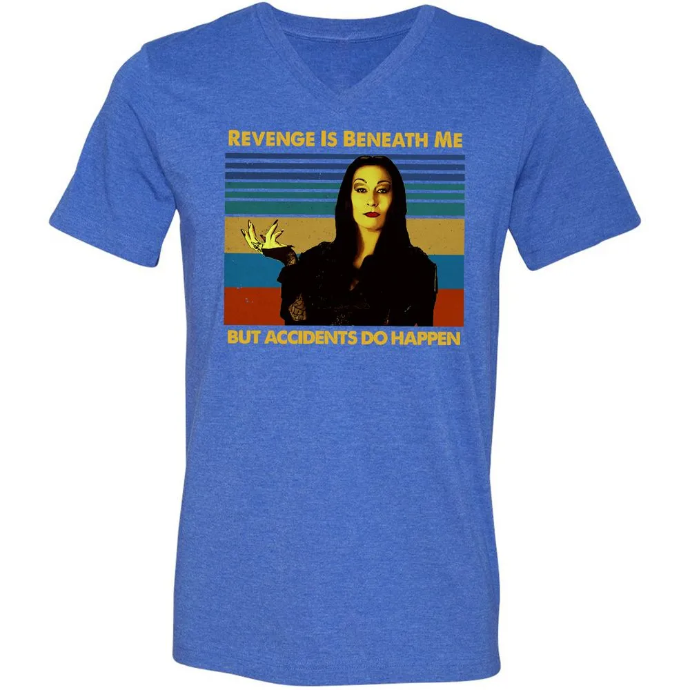 Unisex V-Neck T-Shirt - E3VFPG51 - Heather True Royal - 14