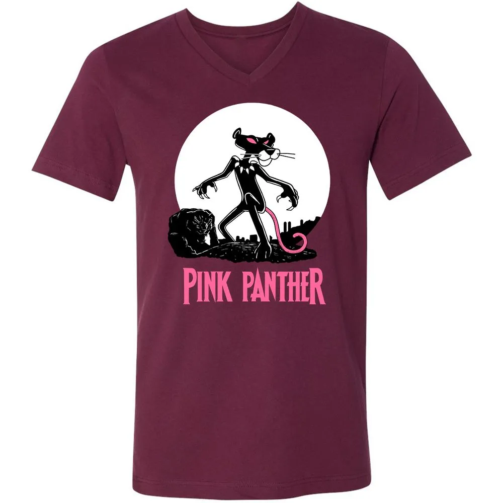 Unisex V-Neck T-Shirt - WQ7S88AN - Maroon - 6