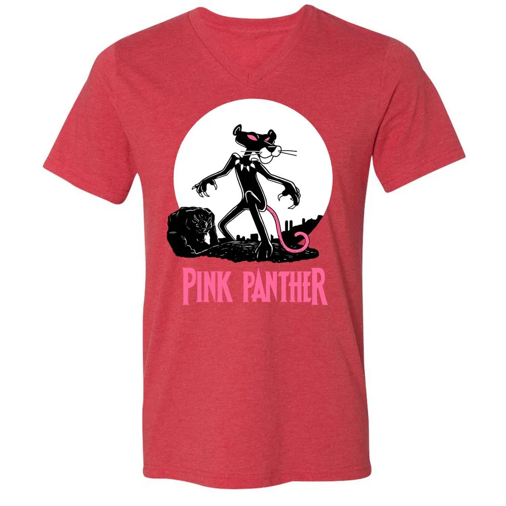 Unisex V-Neck T-Shirt - WQ7S88AN - Heather Red - 16