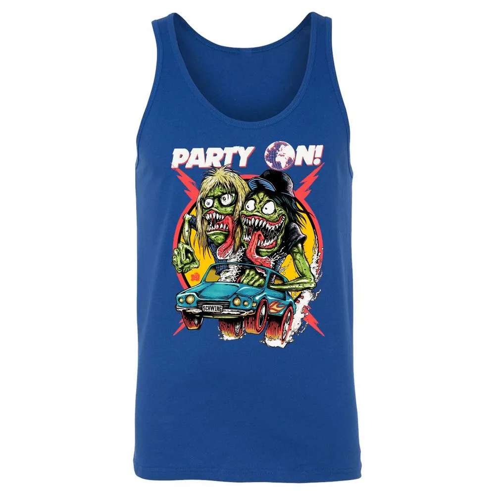 Unisex Jersey Tank - Q85M6Q47 - True Royal - 13