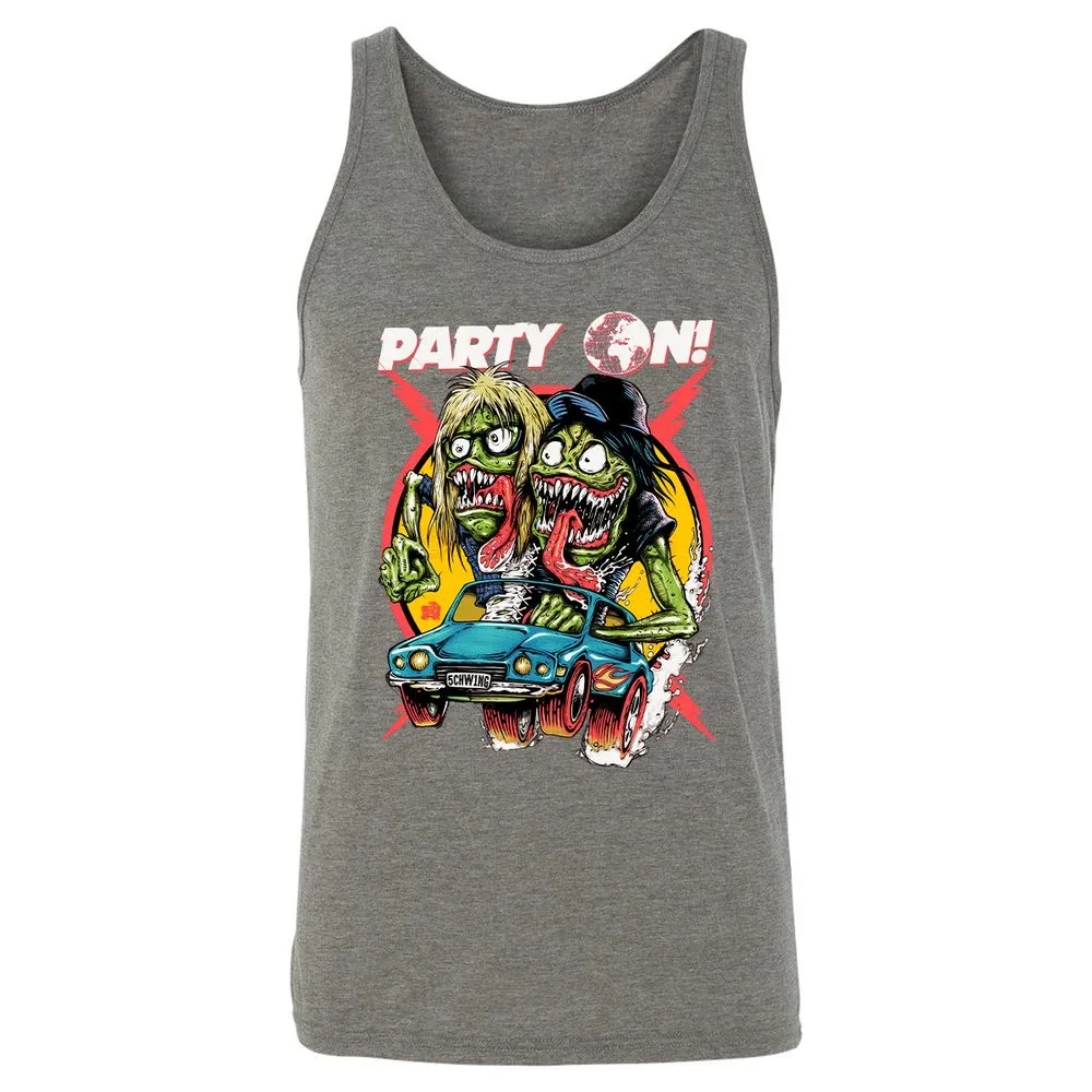 Unisex Jersey Tank - Q85M6Q47 - Grey Triblend - 8