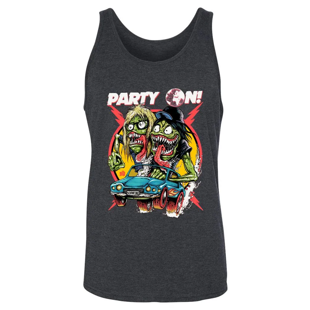 Unisex Jersey Tank - Q85M6Q47 - Dark Grey Heather - 6