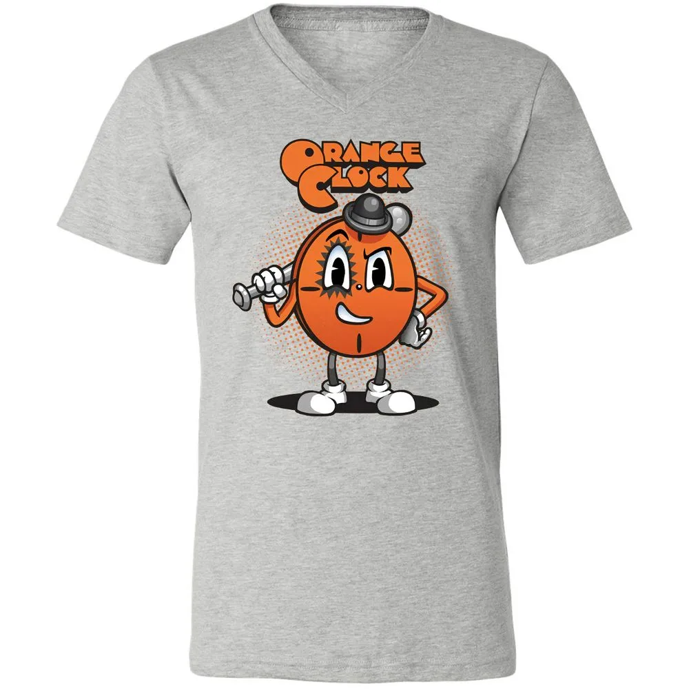 Unisex V-Neck T-Shirt - QWMMLYM9 - Athletic Heather - 7