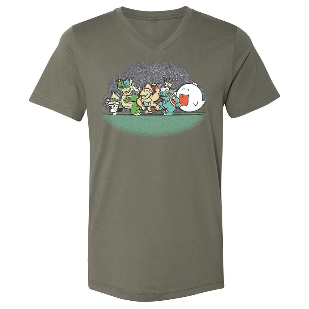 Unisex V-Neck T-Shirt - BPBL3LU5 - Military Green - 10