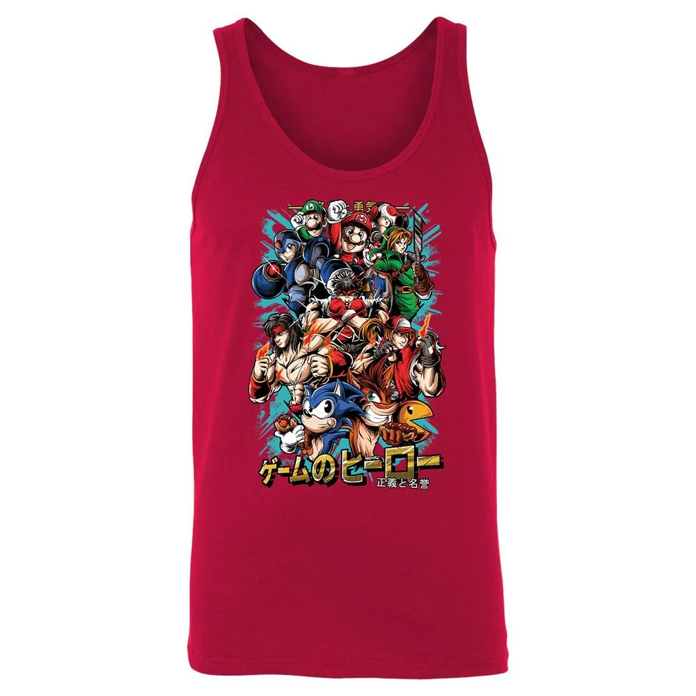 Unisex Jersey Tank - Y8NUW8SC - Red - 11