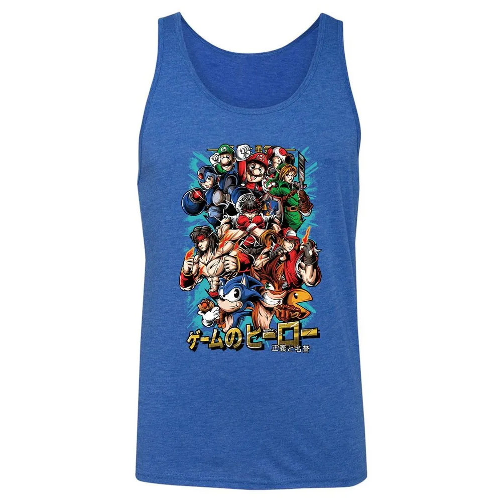Unisex Jersey Tank - Y8NUW8SC - True Royal Triblend - 12