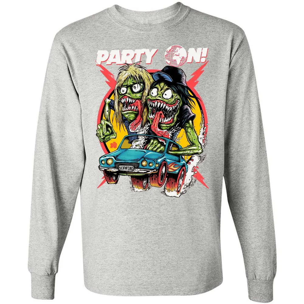 Long Sleeve T-Shirt - 3YXDY7UY - Ash - 7
