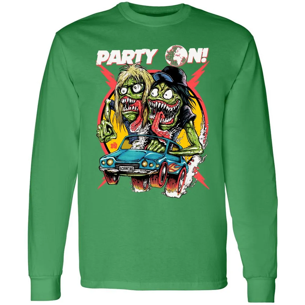 Long Sleeve T-Shirt - 3YXDY7UY - Irish Green - 10