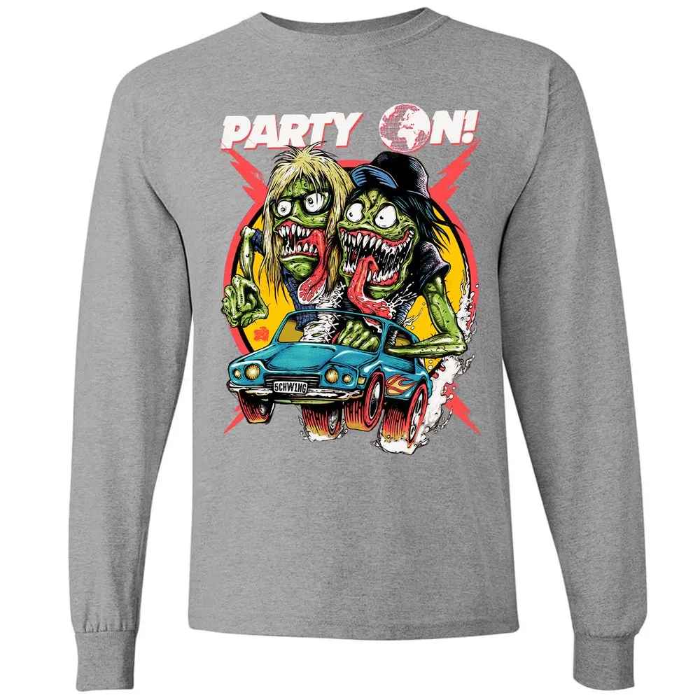 Long Sleeve T-Shirt - 3YXDY7UY - Graphite Heather - 6