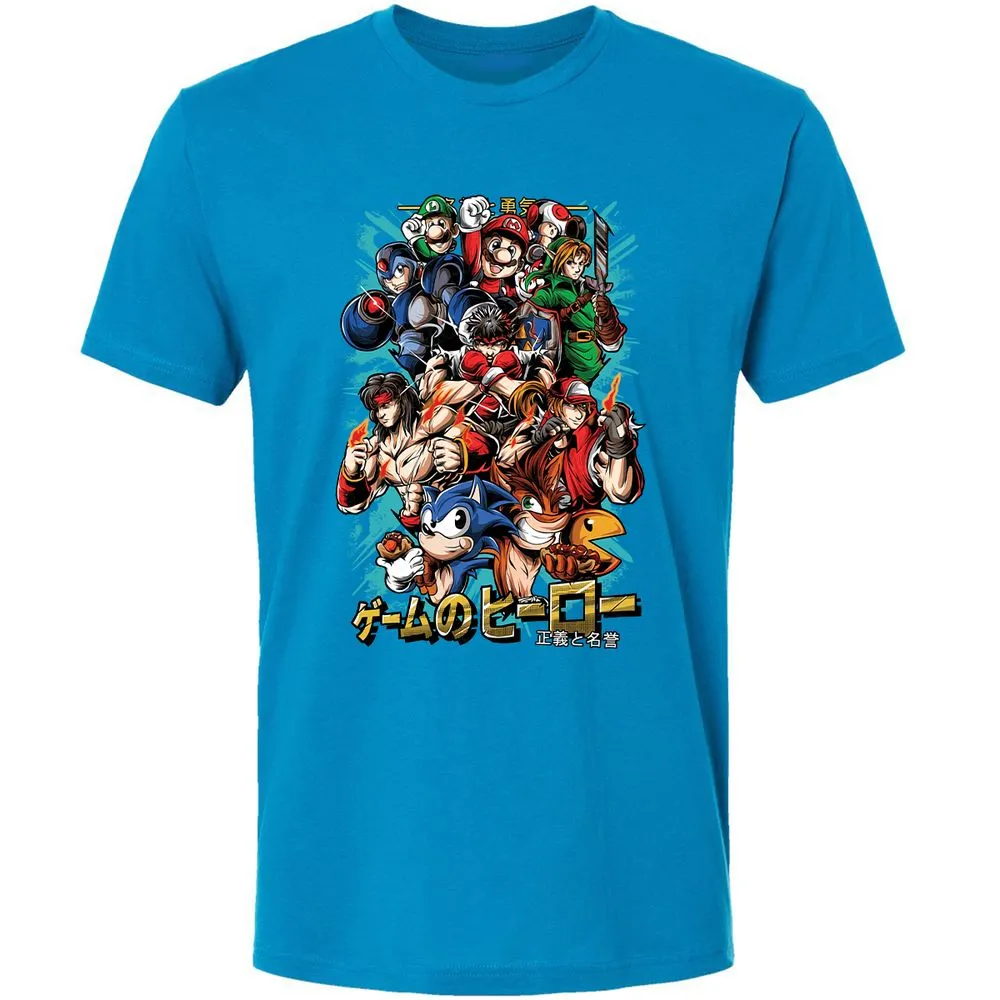 Premium Unisex T-Shirt - 18V9C5VG - Turquoise - 16