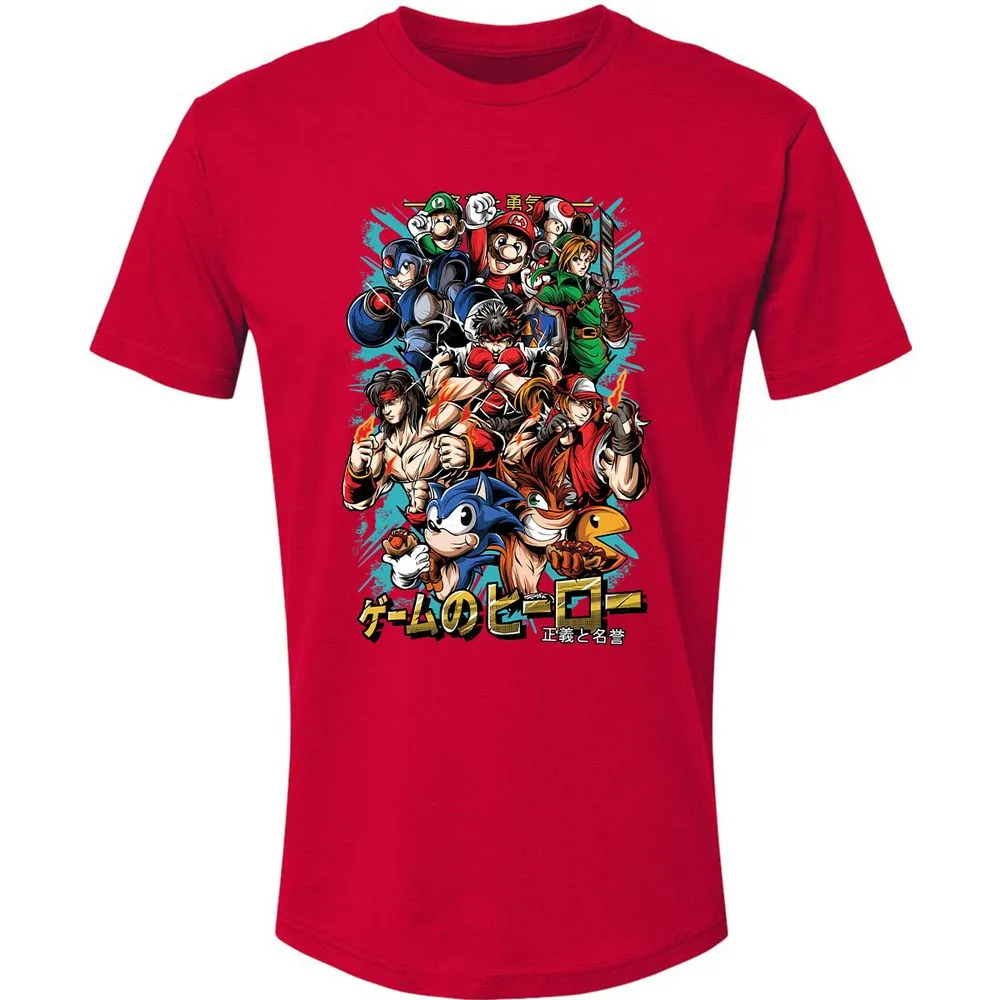 Premium Unisex T-Shirt - 18V9C5VG - Red - 6