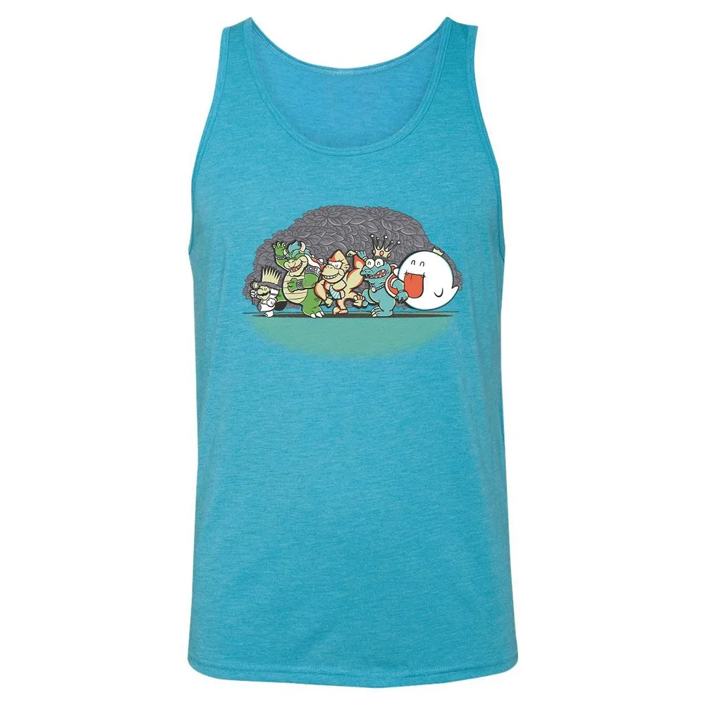 Unisex Jersey Tank - 75LW9P3K - Aqua Triblend - 3