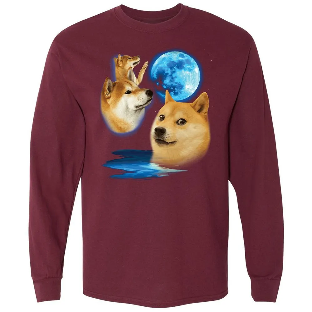 Long Sleeve T-Shirt - 7127E871 - Maroon - 11