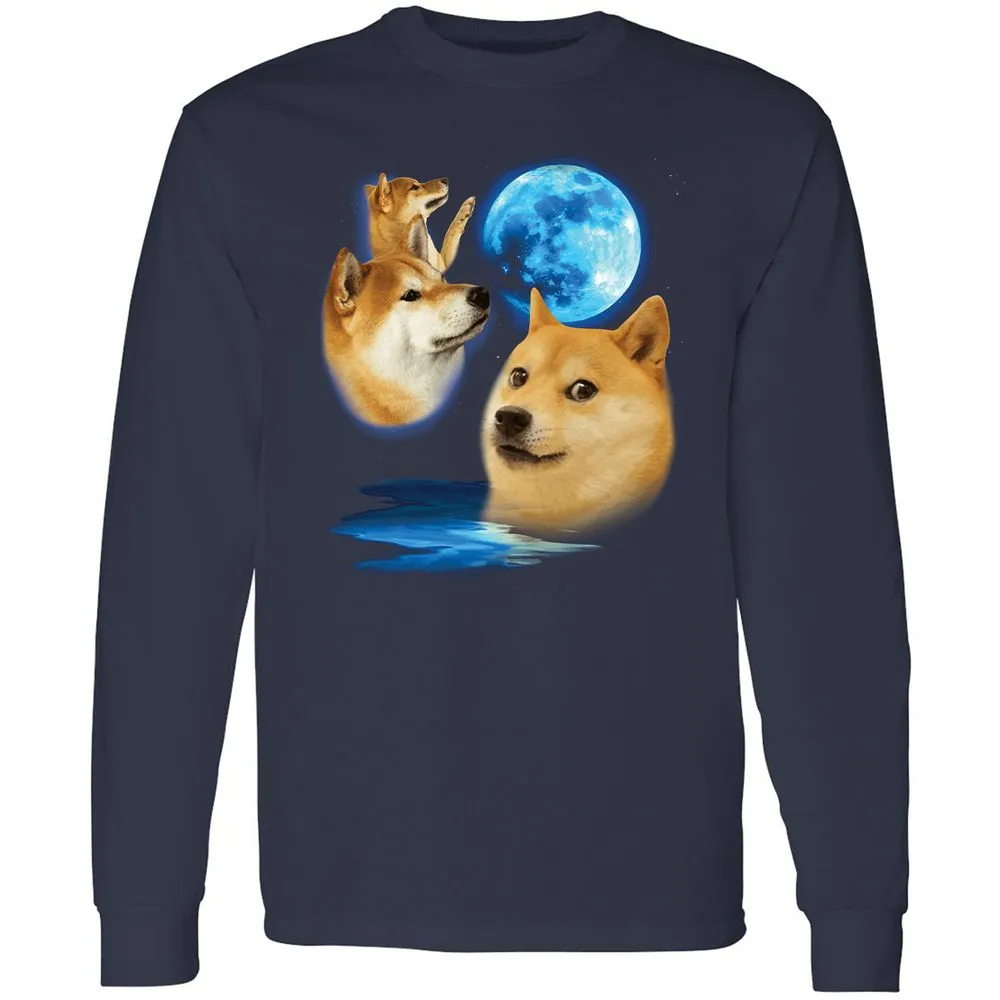 Long Sleeve T-Shirt - 7127E871 - Navy - 2