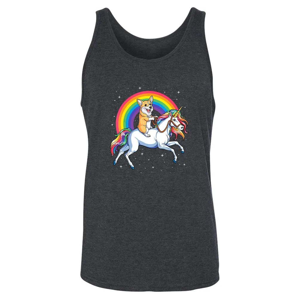 Unisex Jersey Tank - TJVU2TA5 - Dark Grey Heather - 6