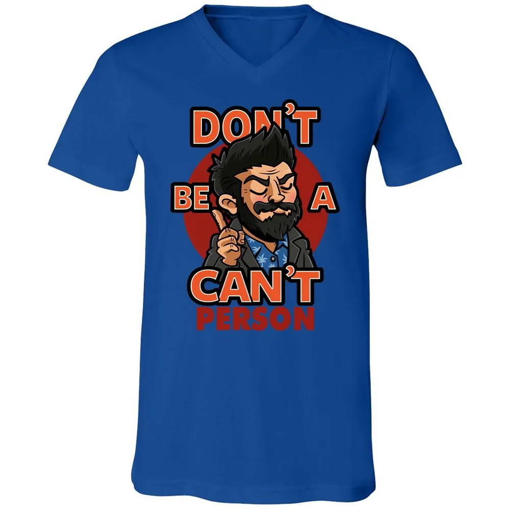 Unisex V-Neck T-Shirt - 92MCXM17 - True Royal - 4