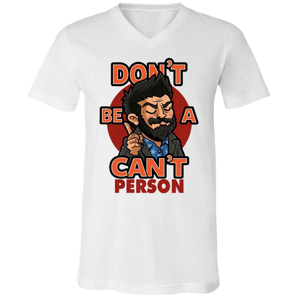 Unisex V-Neck T-Shirt - 92MCXM17 - White - 5