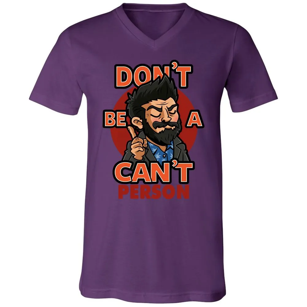 Unisex V-Neck T-Shirt - 92MCXM17 - Team Purple - 9