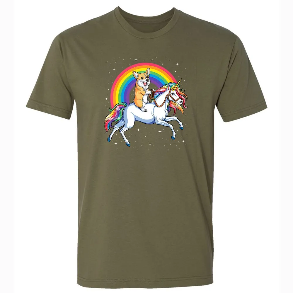 Premium Unisex T-Shirt - NJKEVBLK - Military Green - 5