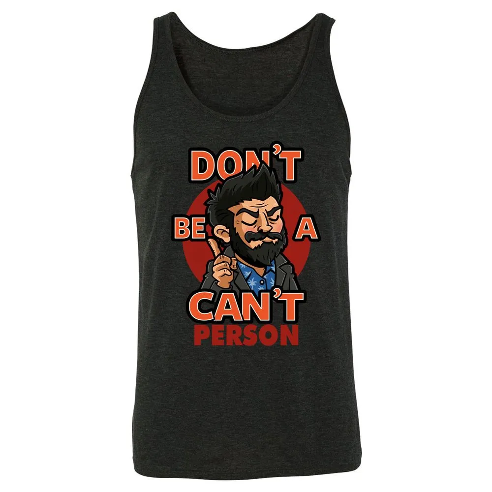 Unisex Jersey Tank - 6SPV7DQ3 - Charcoal Black Triblend - 5