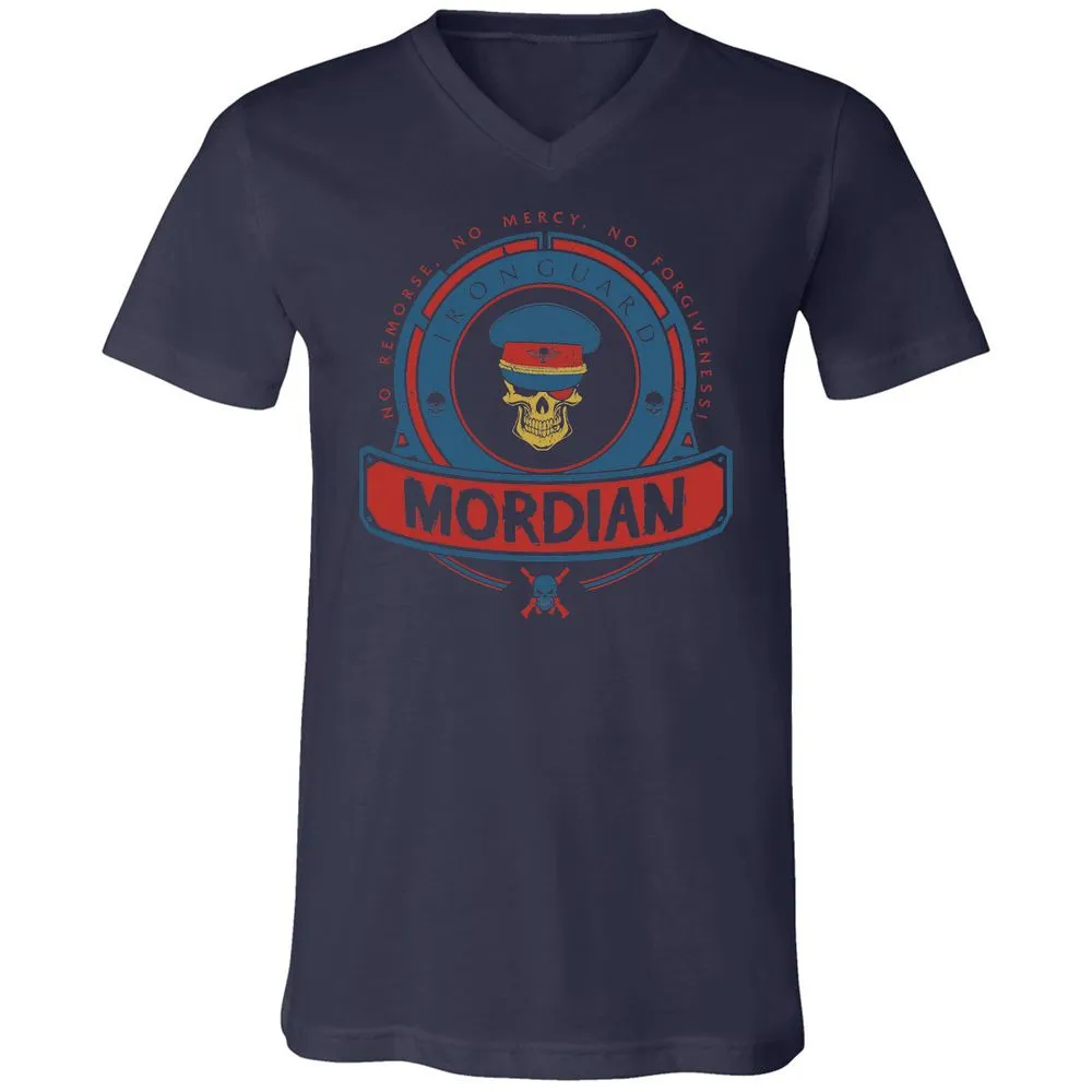 Unisex V-Neck T-Shirt - HPAQWDTA - Navy - 2