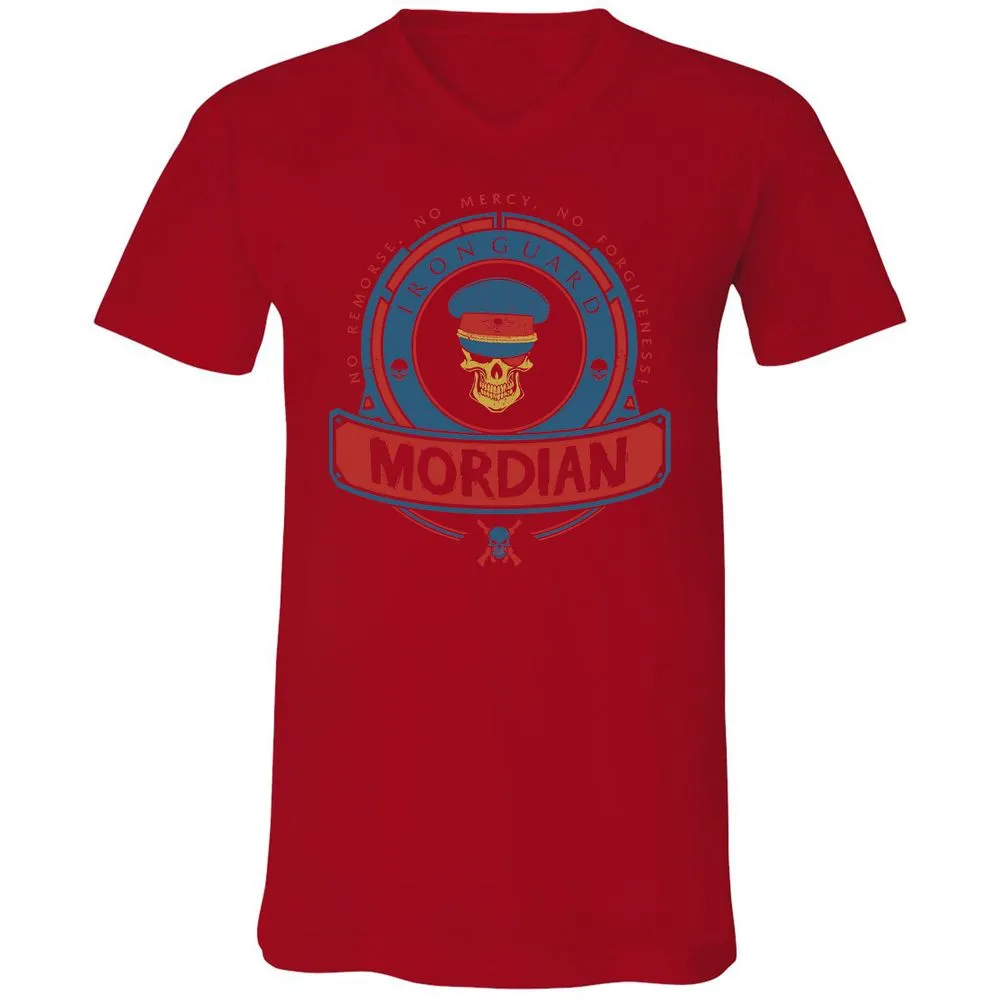Unisex V-Neck T-Shirt - HPAQWDTA - Red - 3