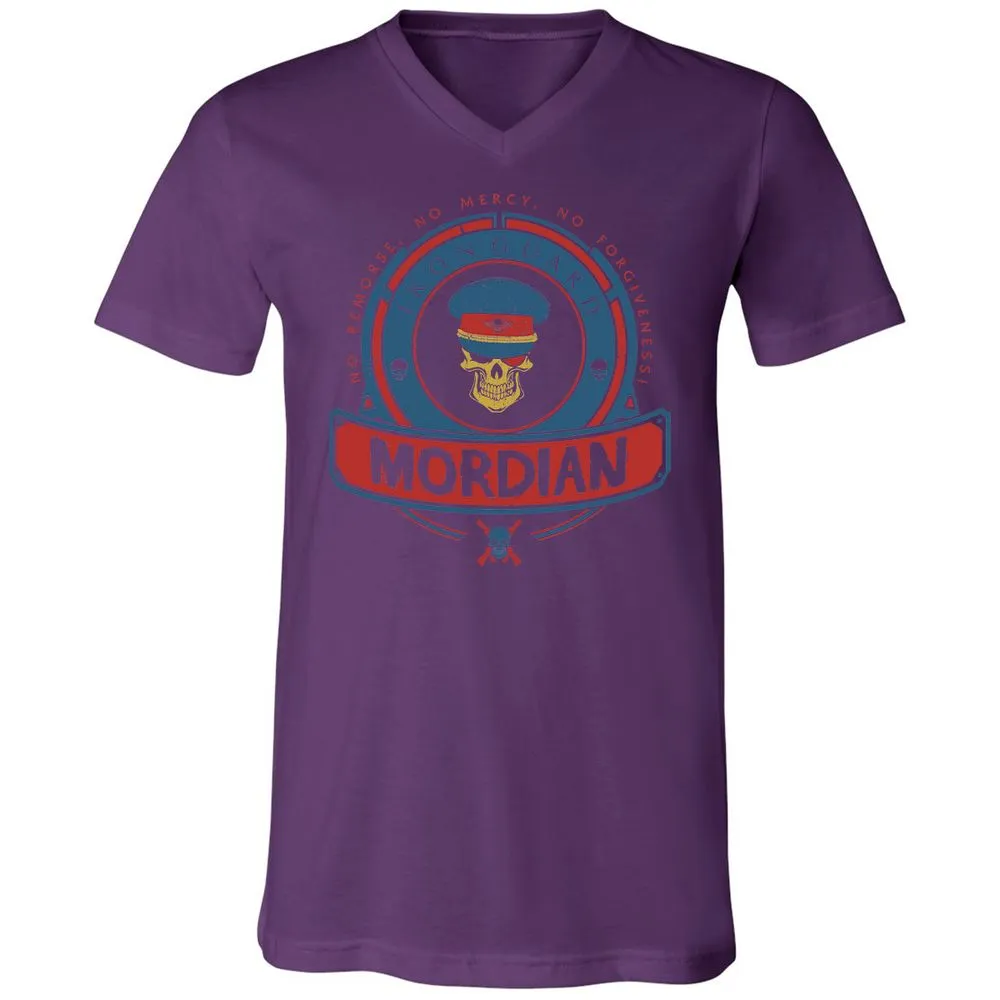 Unisex V-Neck T-Shirt - HPAQWDTA - Team Purple - 9