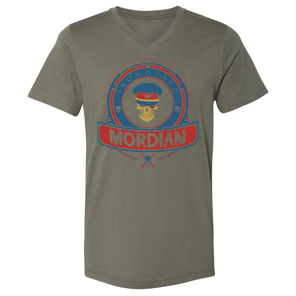 Unisex V-Neck T-Shirt - HPAQWDTA - Military Green - 10