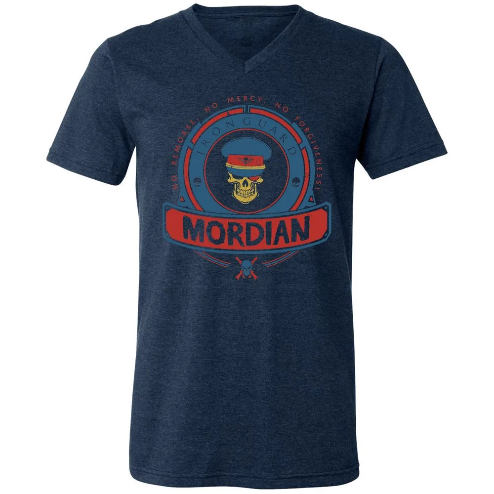 Unisex V-Neck T-Shirt - HPAQWDTA - Heather Navy - 15