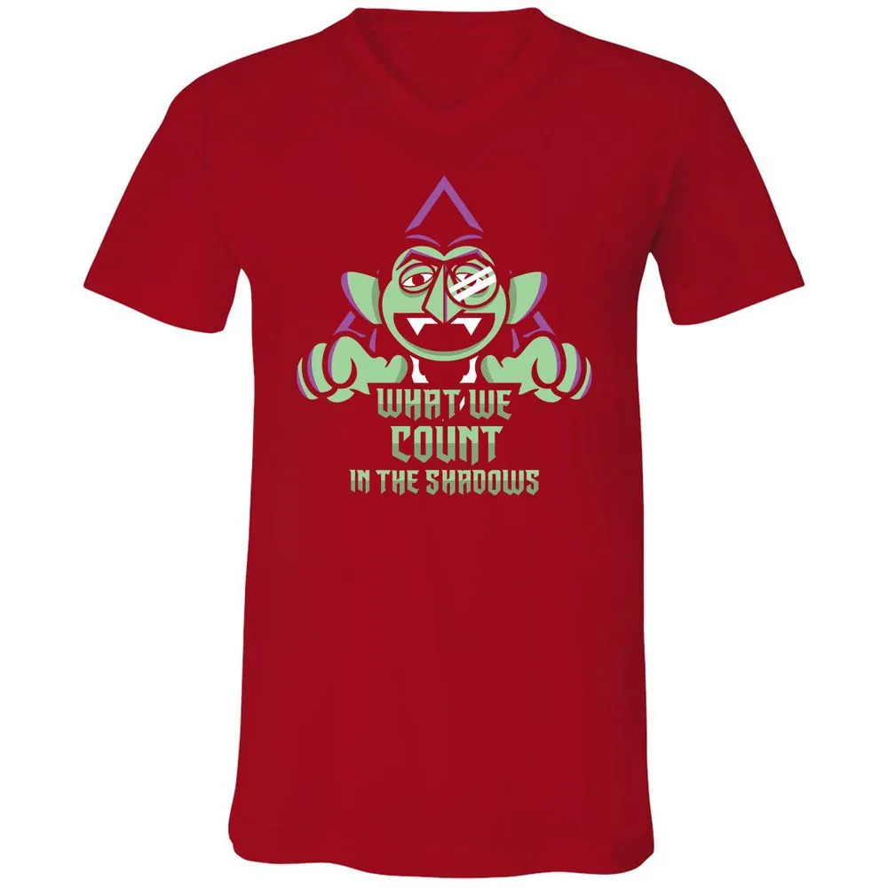 Unisex V-Neck T-Shirt - N6ZPRD17 - Red - 3