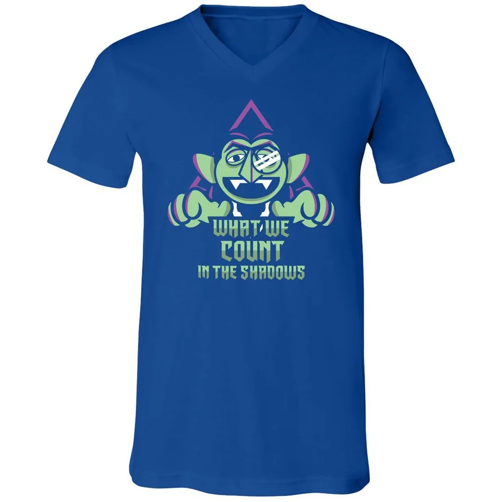 Unisex V-Neck T-Shirt - N6ZPRD17 - True Royal - 4